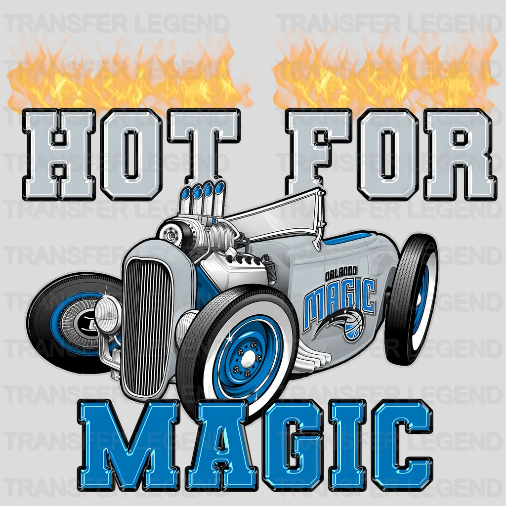 Orlando Magic NBA Hot For Magic DTF Iron On Transfer