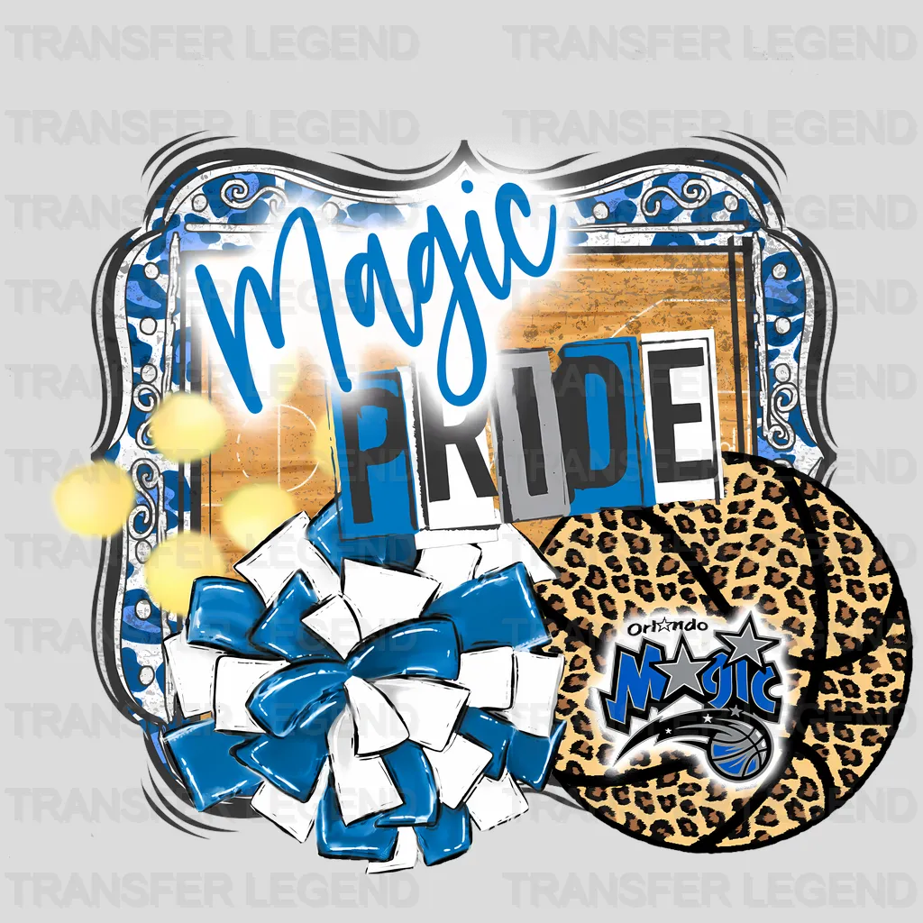 Orlando Magic NBA Magic Pride DTF Iron On Transfer