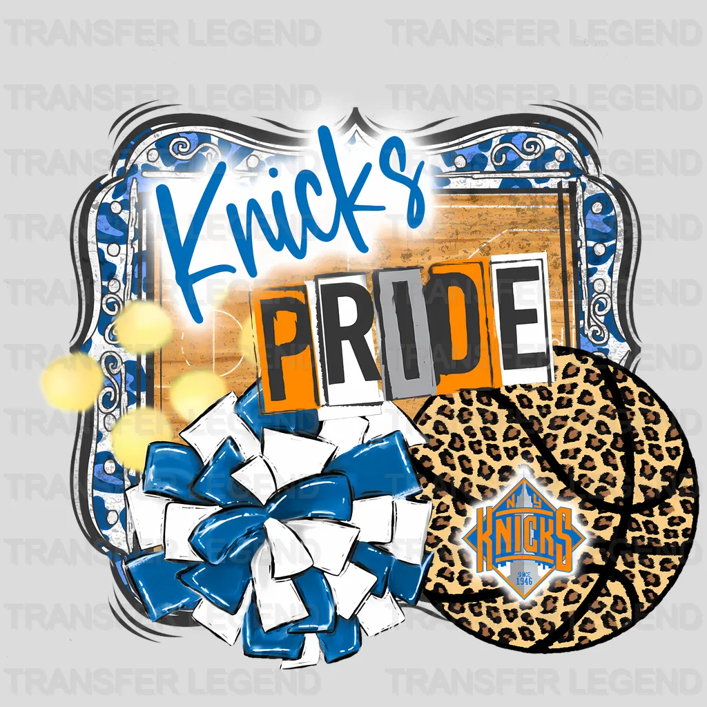 New York Knicks NBA Pride DTF Iron On Transfer