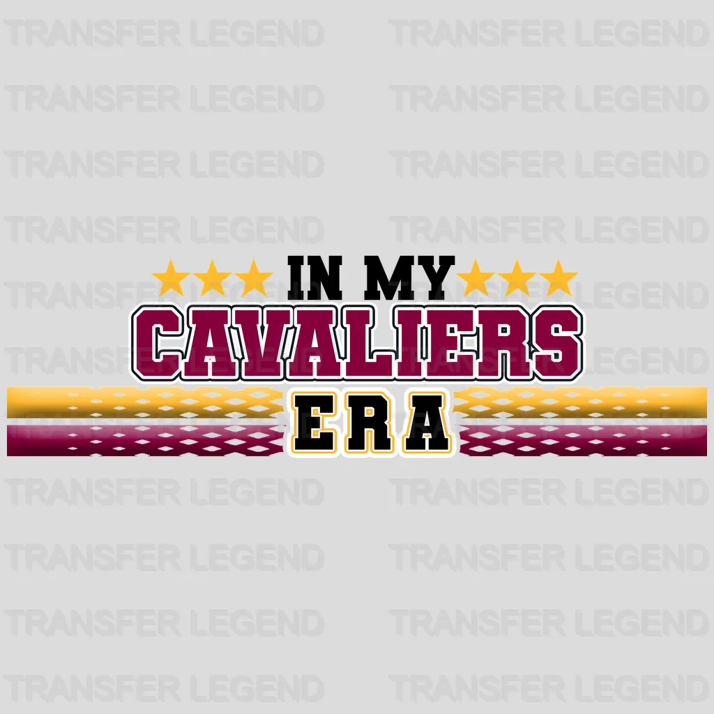 Cleveland Cavaliers NBA In My Cavaliers Era DTF Iron On Transfer