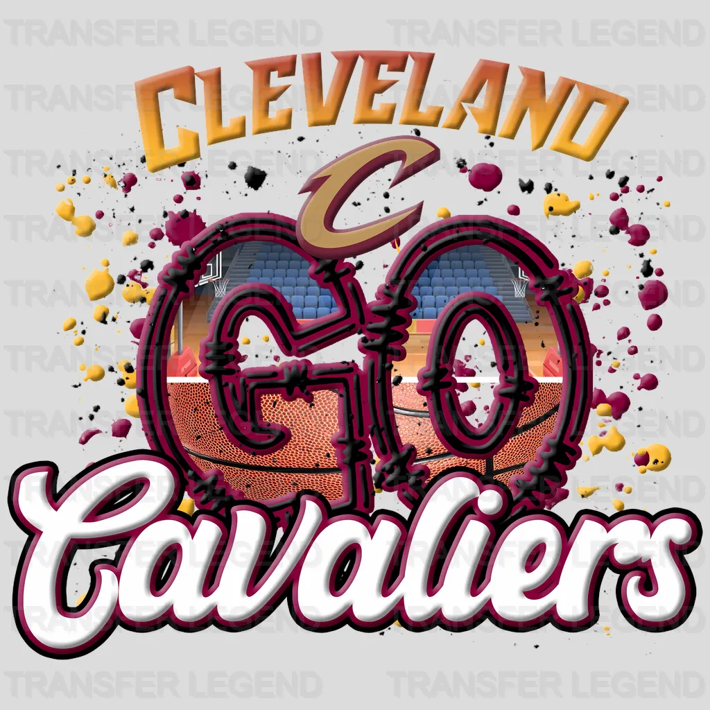 Cleveland Cavaliers NBA Go Cavaliers DTF Iron On Transfer