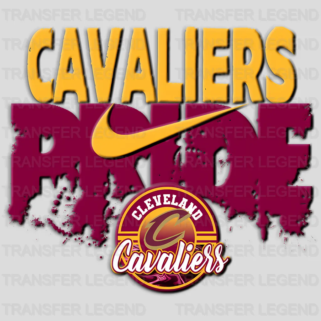 Cleveland Cavaliers NBA Cavaliers Pride DTF Iron On Transfer
