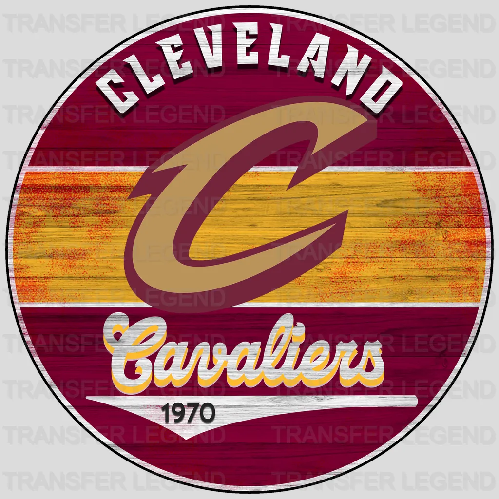 Cleveland Cavaliers NBA Est 1970 DTF Iron On Transfer
