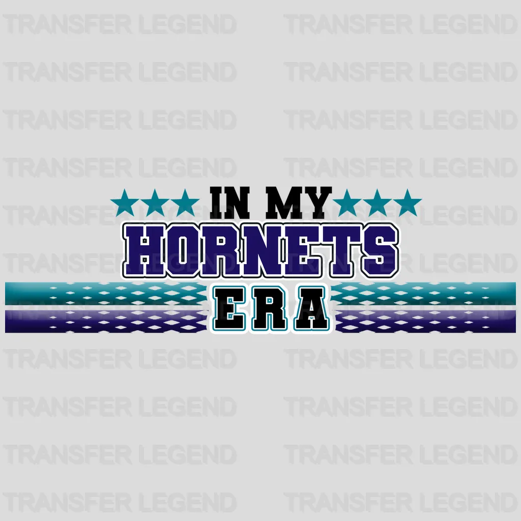 Charlotte Hornets NBA In My Hornets Era DTF Iron On Transfer