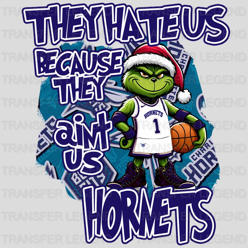 Charlotte Hornets NBA They Hate Us DTF Iron On Transfer