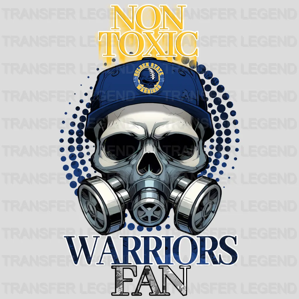 Golden State Warriors NBA Golden State Non Toxic Fan DTF Iron On Transfer