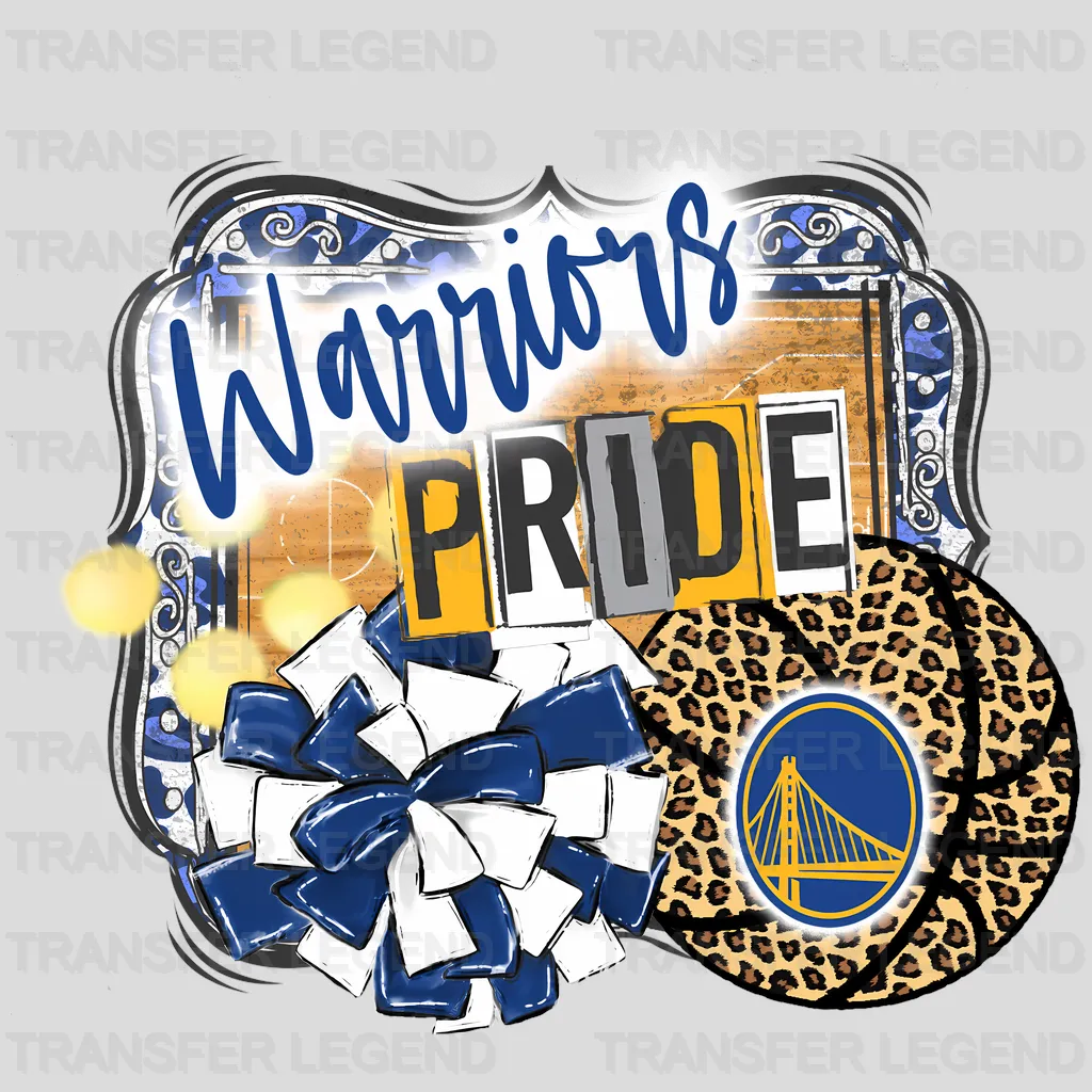Golden State Warriors NBA Pride DTF Iron On Transfer