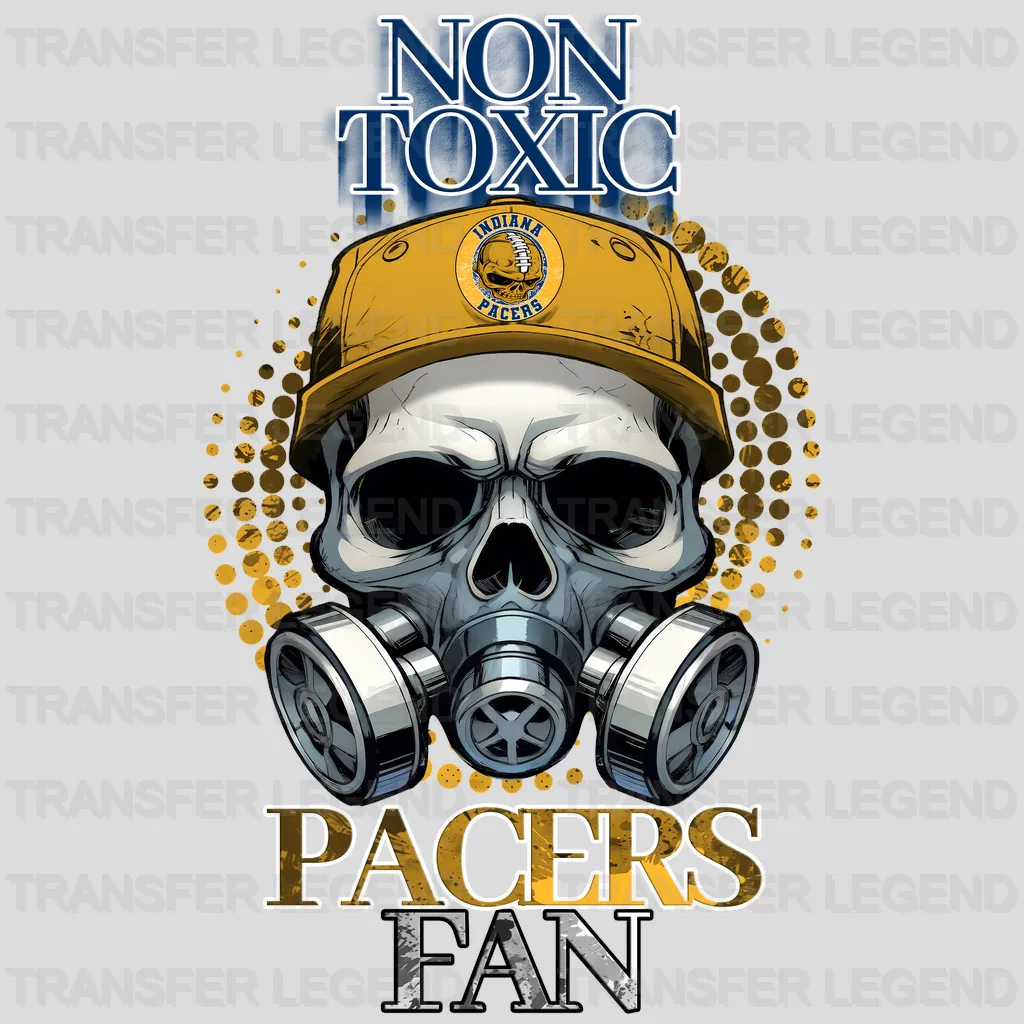 Indiana Pacers NBA Non Toxic Fan DTF Iron On Transfer