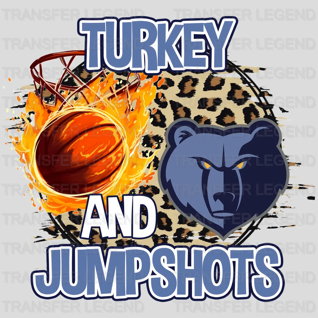 Memphis Grizzlies NBA Repeated Text Pattern Block Logo - DTF Iron On Transfer