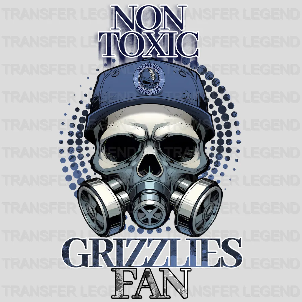Memphis Grizzlies NBA Non Toxic Fan DTF Iron On Transfer