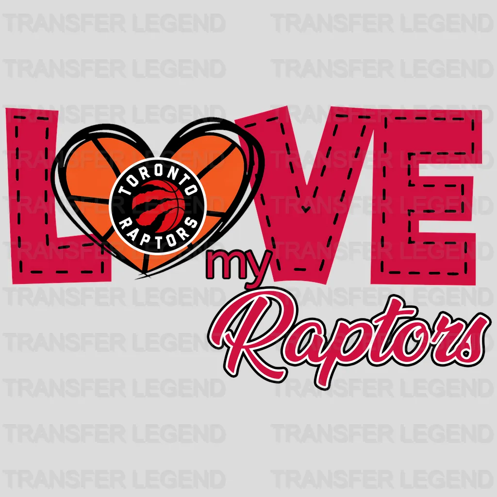 Toronto Raptors NBA In My Raptors Era DTF Iron On Transfer