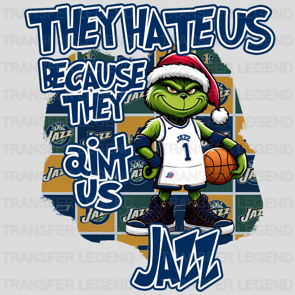 Utah Jazz NBA They Hate Us DTF Iron On Transfer