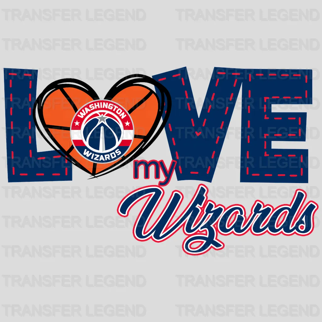 Washington Wizards NBA In My Wizards Era DTF Iron On Transfer