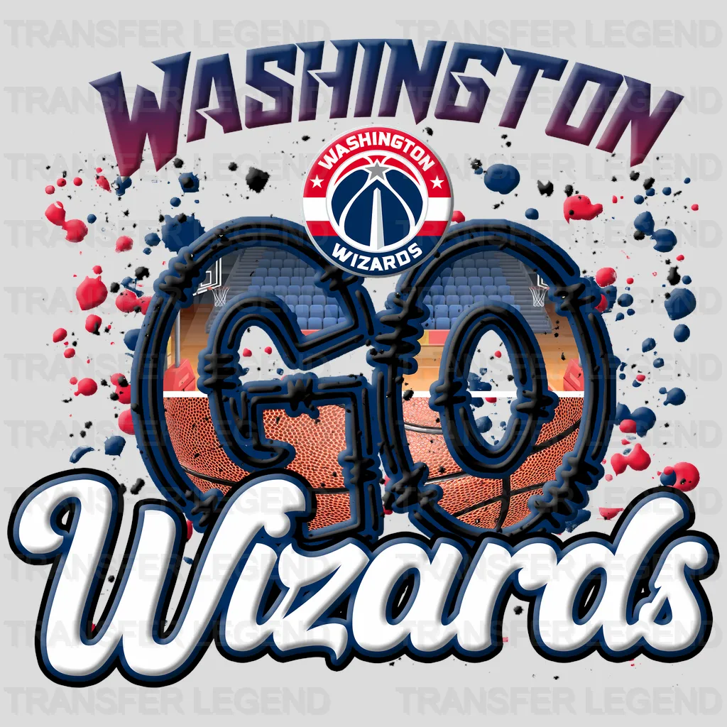 Washington Wizards NBA It'S In My Dna DTF Iron On Transfer
