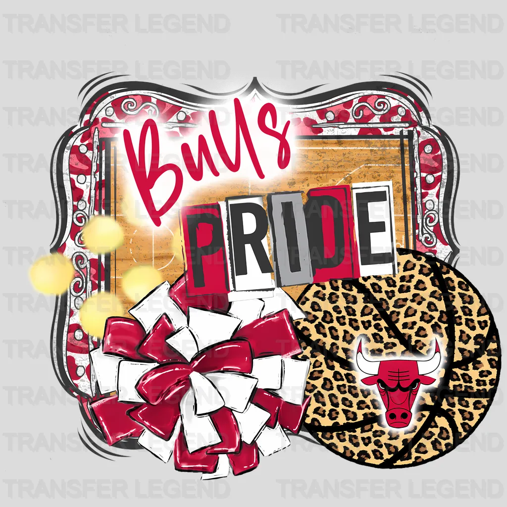 Chicago Bulls NBA Bulls Pride DTF Iron On Transfer