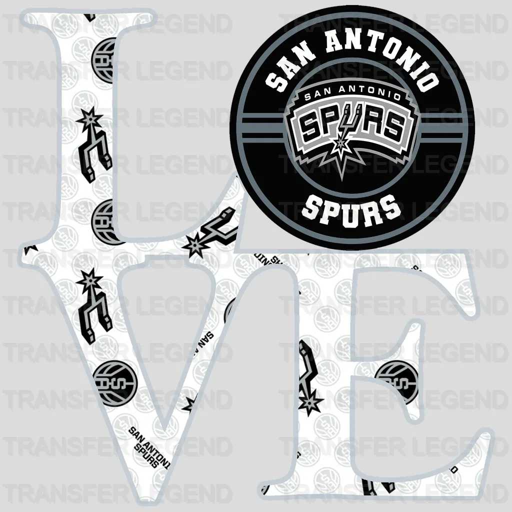 San Antonio Spurs NBA San Antonio Love DTF Iron On Transfer