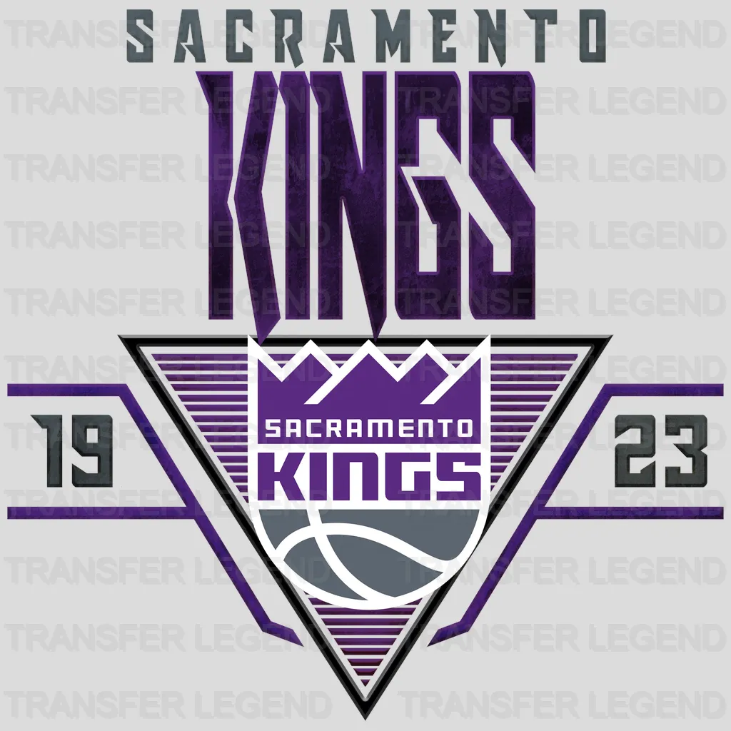 Sacramento Kings NBA Love DTF Iron On Transfer