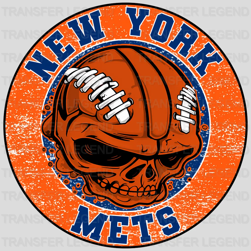 New York Mets MLB New York My Heart Belongs To The Mets DTF Iron On Transfer