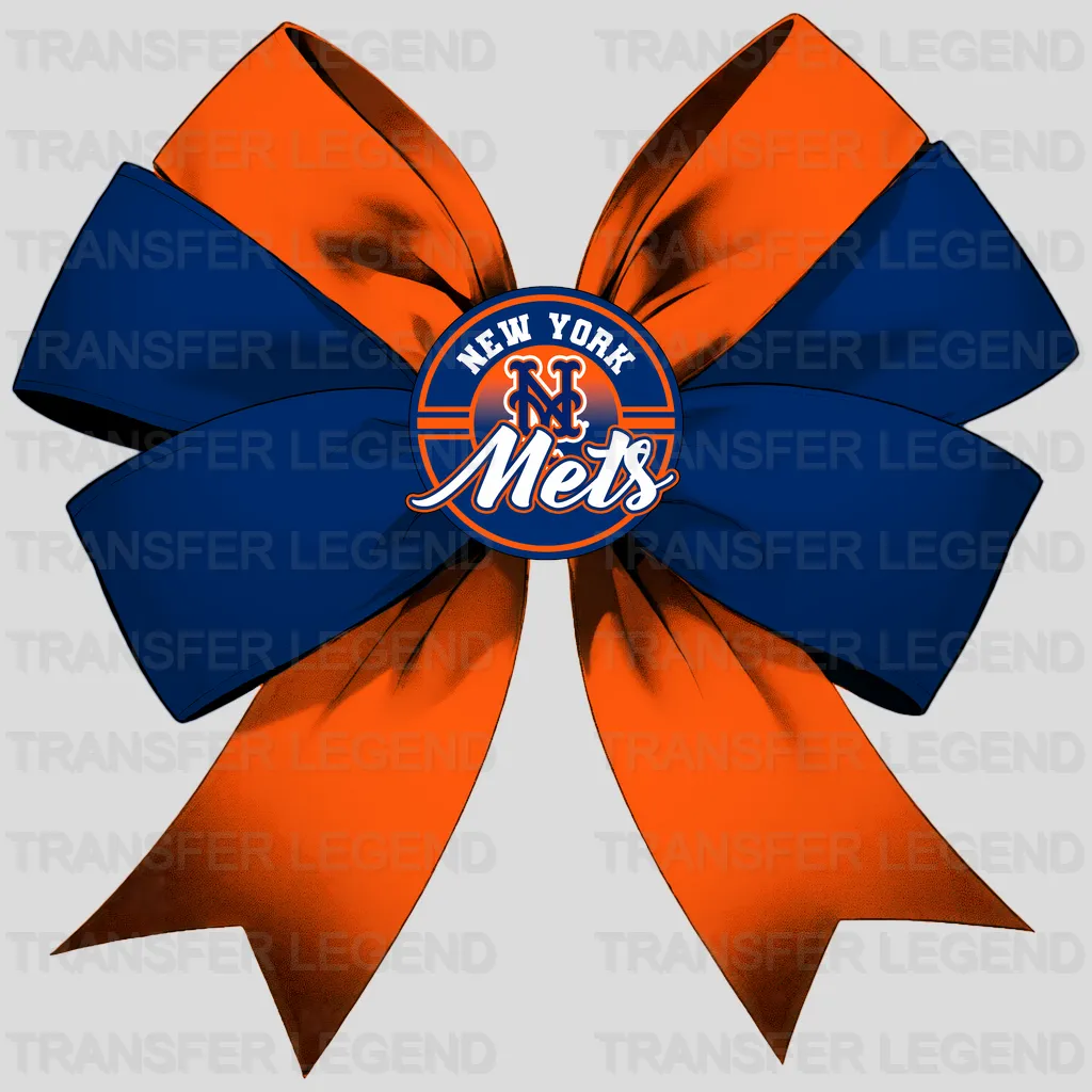 New York Mets MLB Cartoon Kid Player Batting - DTF Iron On Transfer