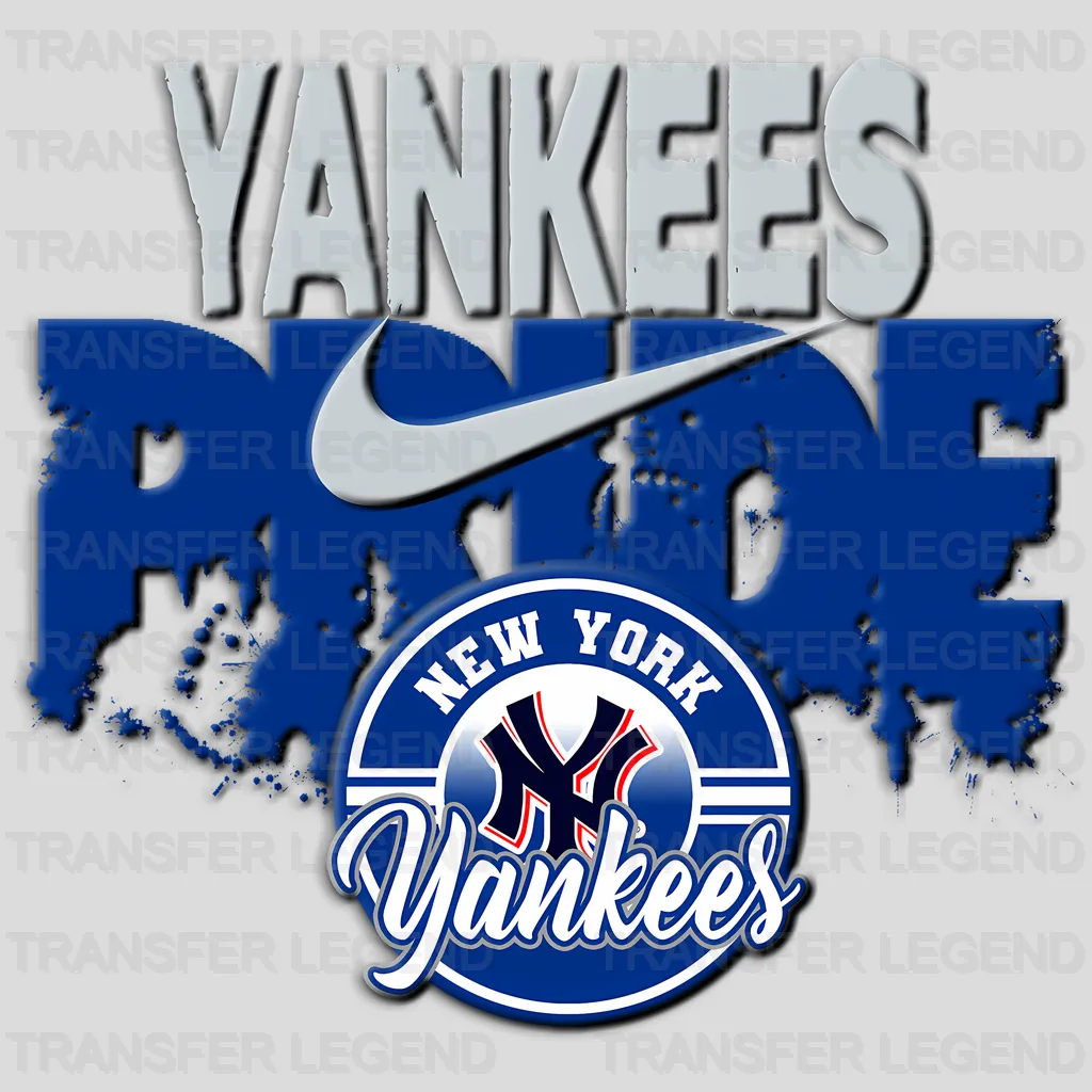 New York Yankees MLB New York Pride DTF Iron On Transfer