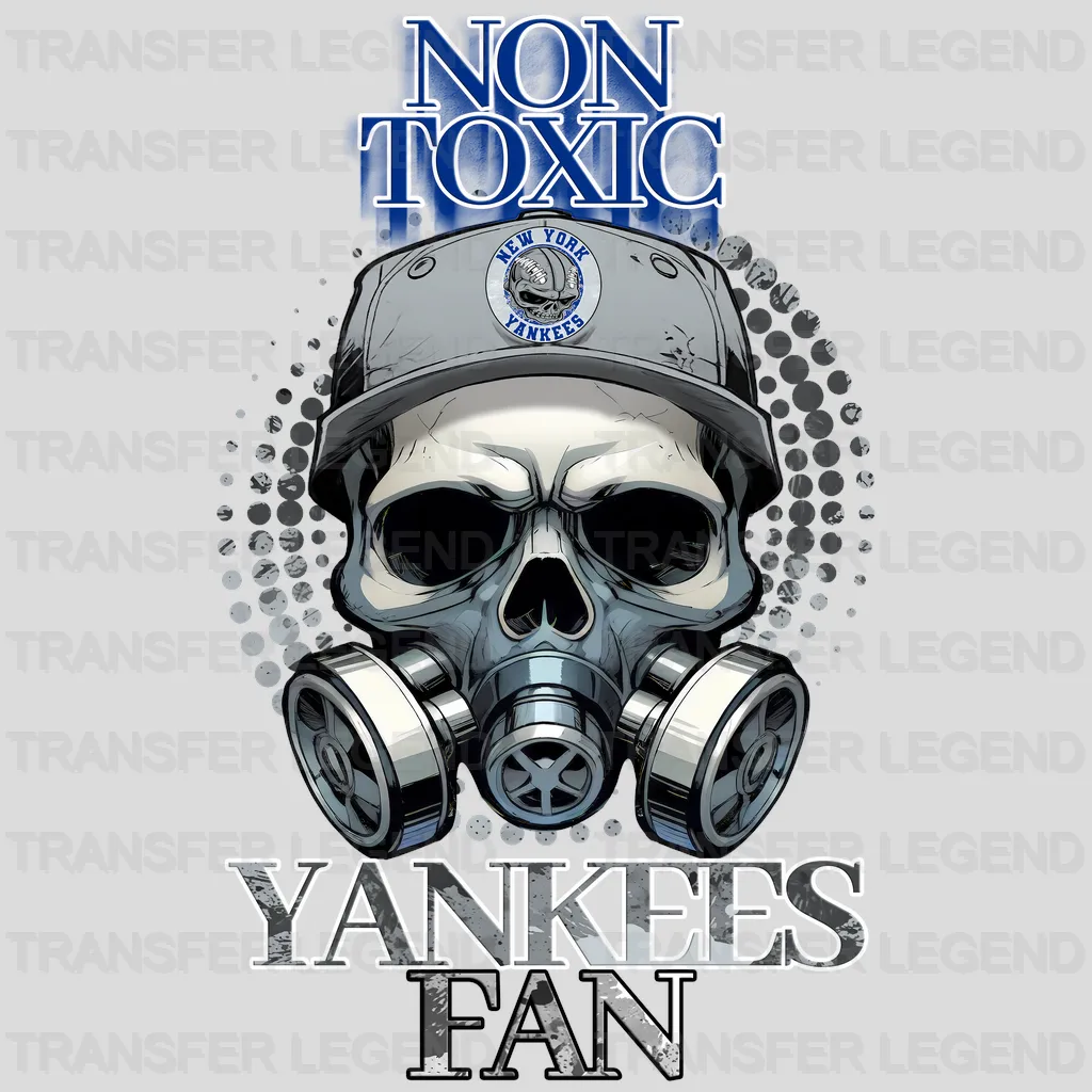 New York Yankees MLB New York Non Toxic Fan DTF Iron On Transfer