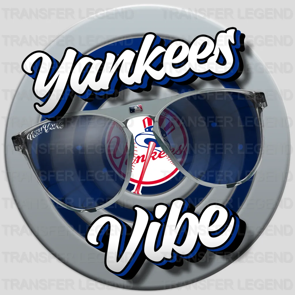 New York Yankees MLB Vibe DTF Iron On Transfer