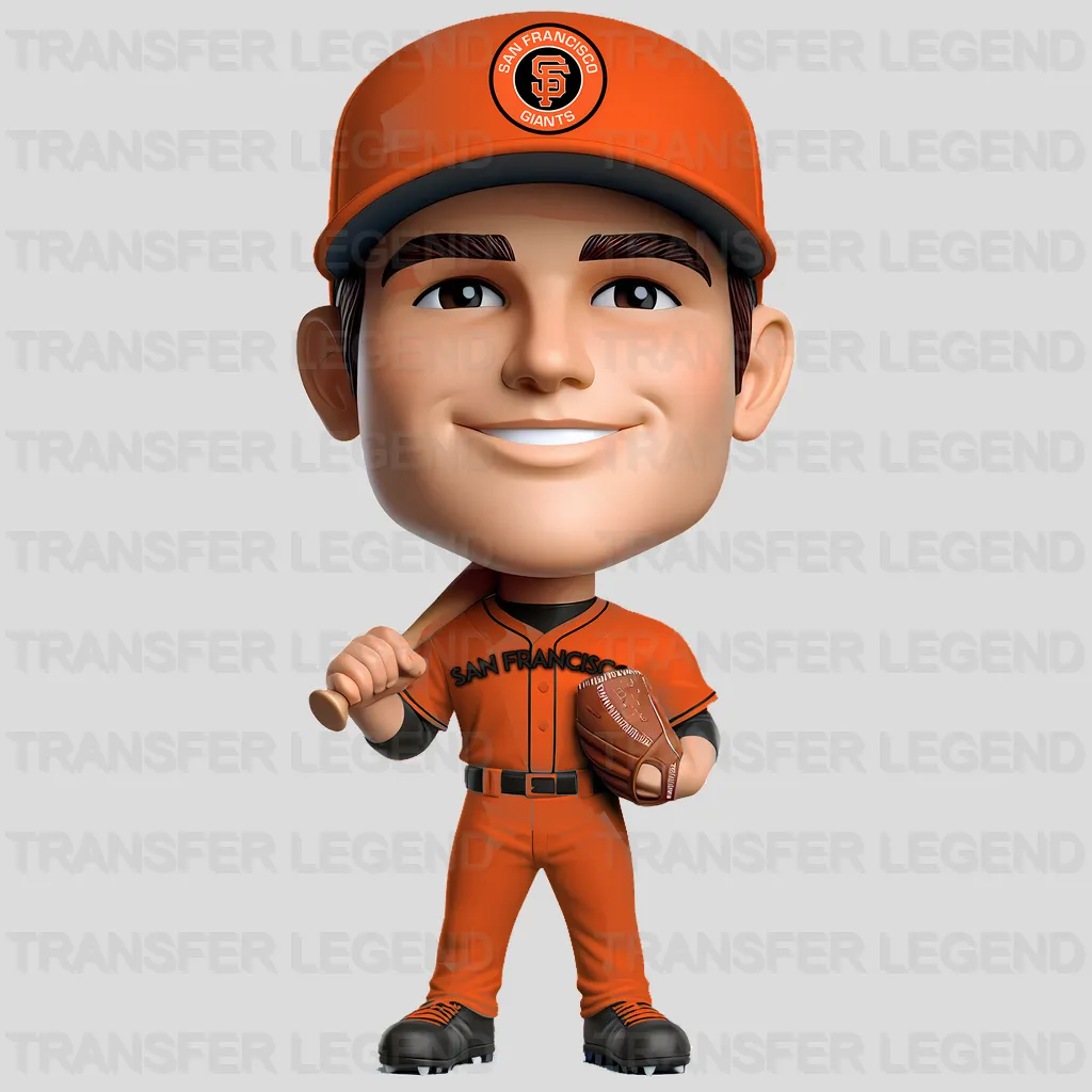 San Francisco Giants MLB Pride DTF Iron On Transfer