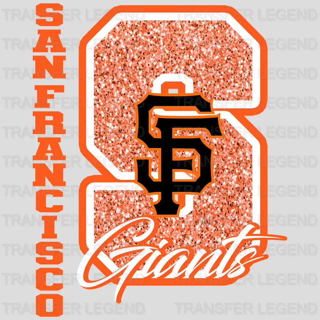 San Francisco Giants MLB Vintage Grunge Poster Graphic - DTF Iron On Transfer
