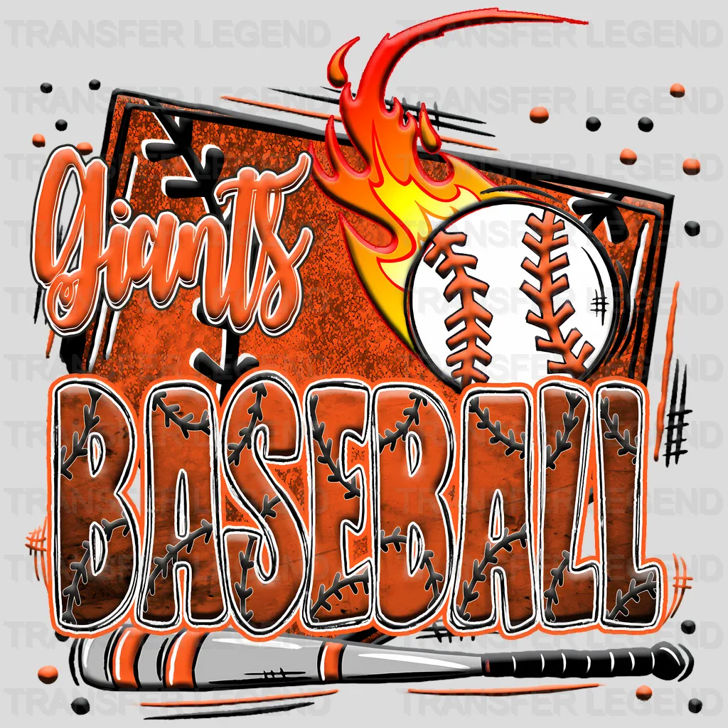 San Francisco Giants MLB San Francisco Go DTF Iron On Transfer