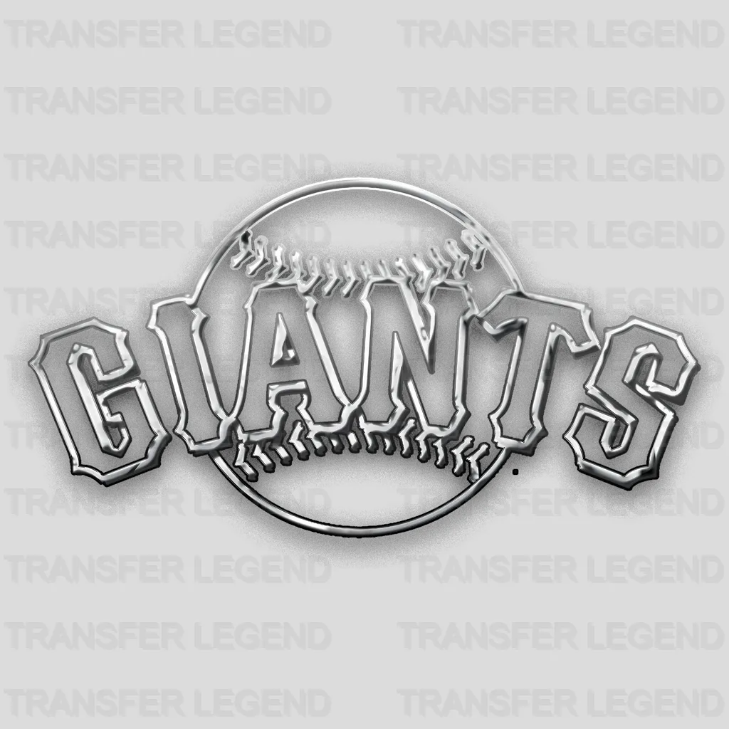 San Francisco Giants MLB Classic Sf Interlocking Logo - DTF Iron On Transfer