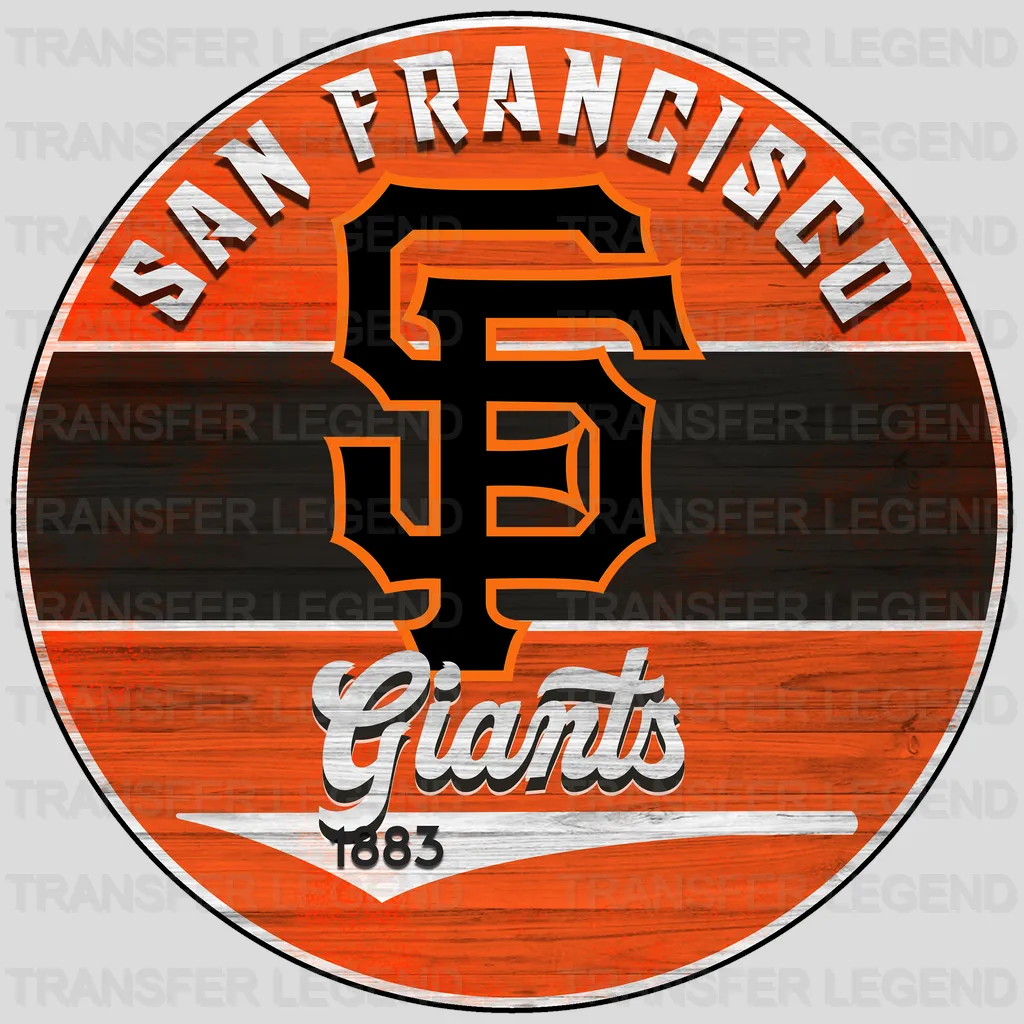 San Francisco Giants MLB Vibe DTF Iron On Transfer
