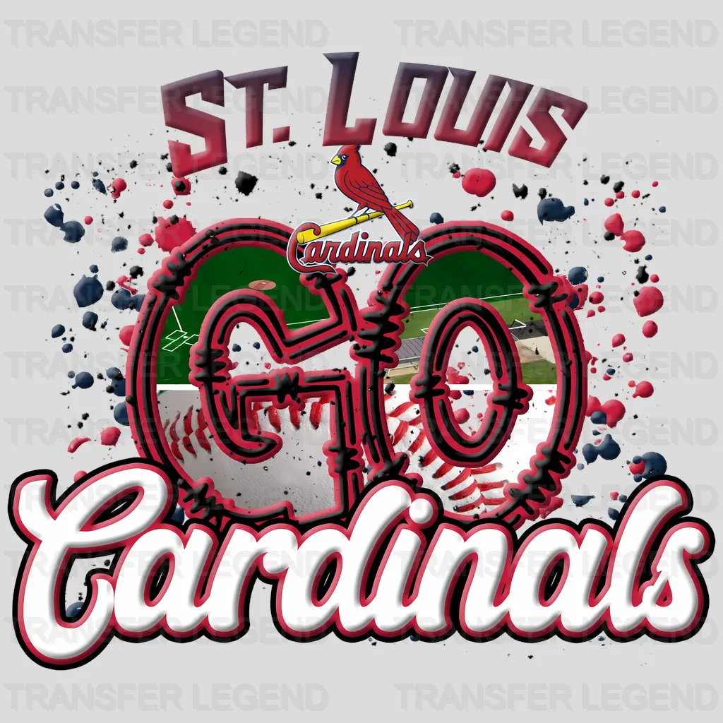 St Louis Cardinals MLB St Louis Go Cardinals DTF Iron On Transfer
