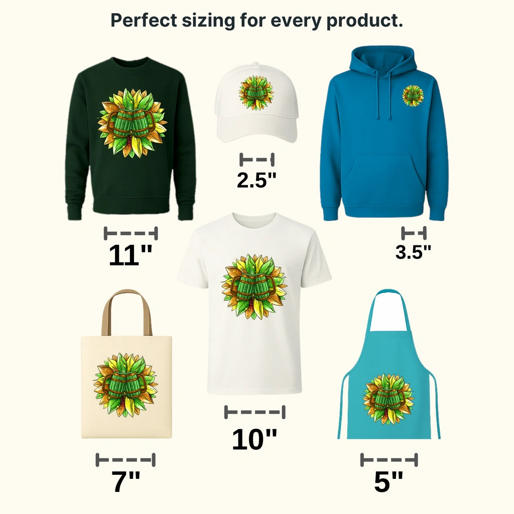 St. Patrick's Day Beers Flower Design - DTF heat transfer - transferlegend