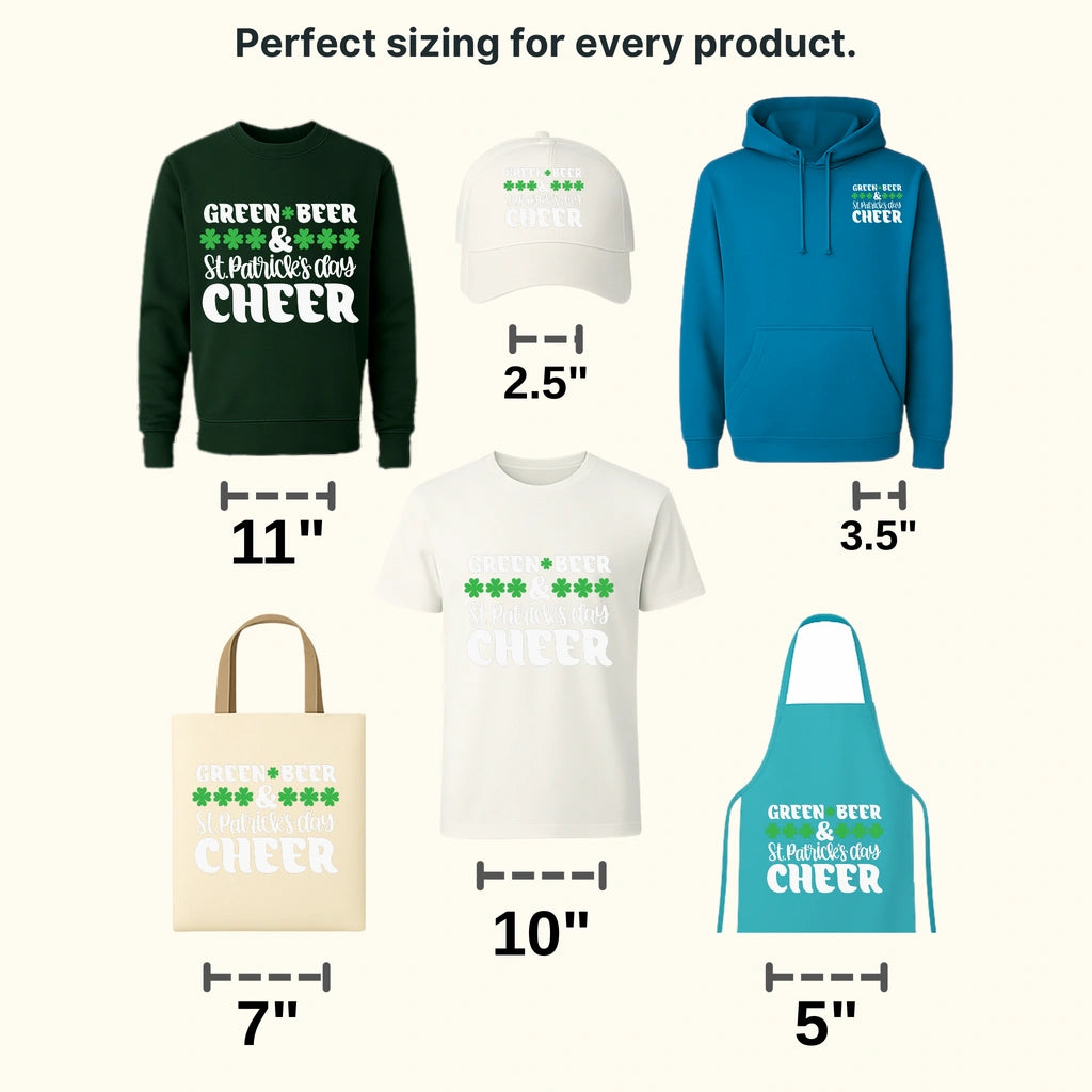 Green Beer St. Patrick's Day Design - DTF heat transfer - transferlegend