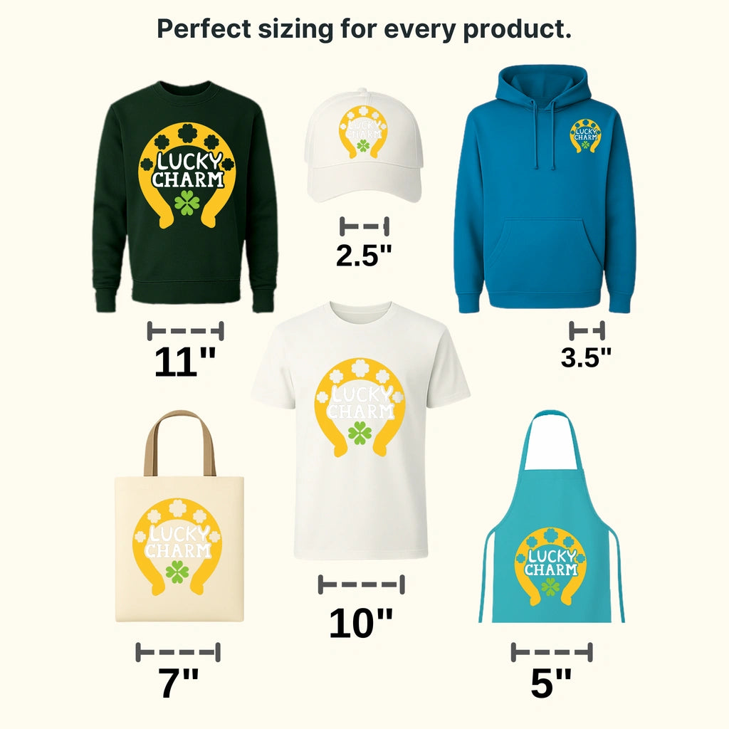 Lucky Charm St. Patrick's Day Design - DTF heat transfer - transferlegend