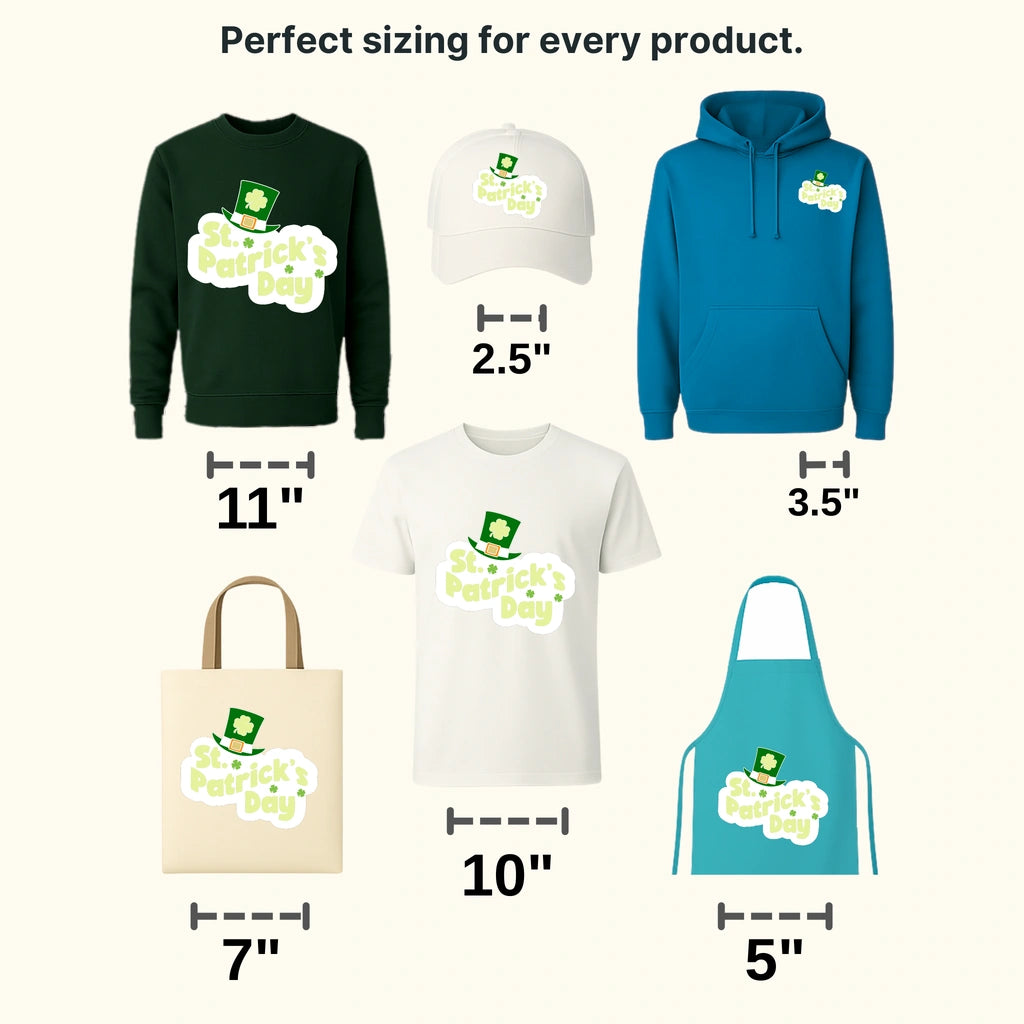 St. Patrick's Day Design - DTF heat transfer - transferlegend