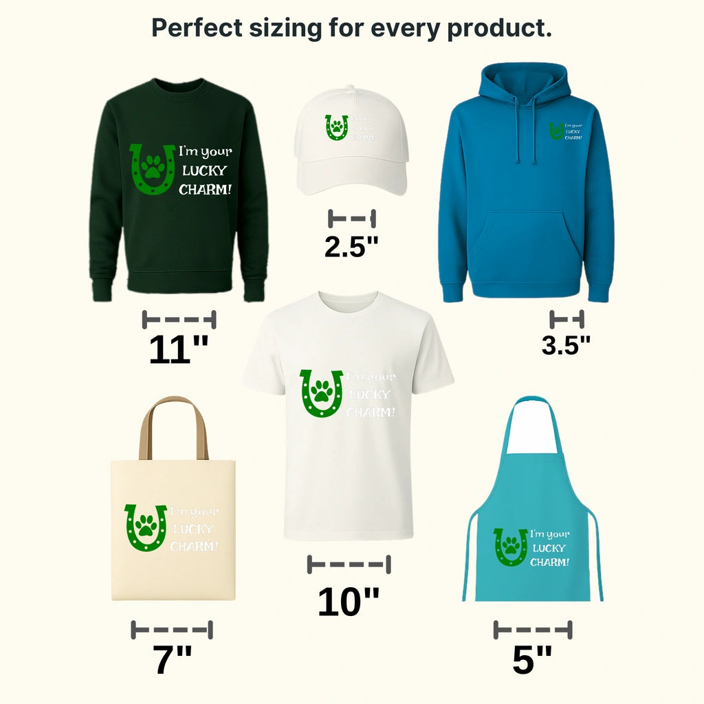 I'm Your Lucky Charm St. Patrick's Day Design - DTF heat transfer - transferlegend