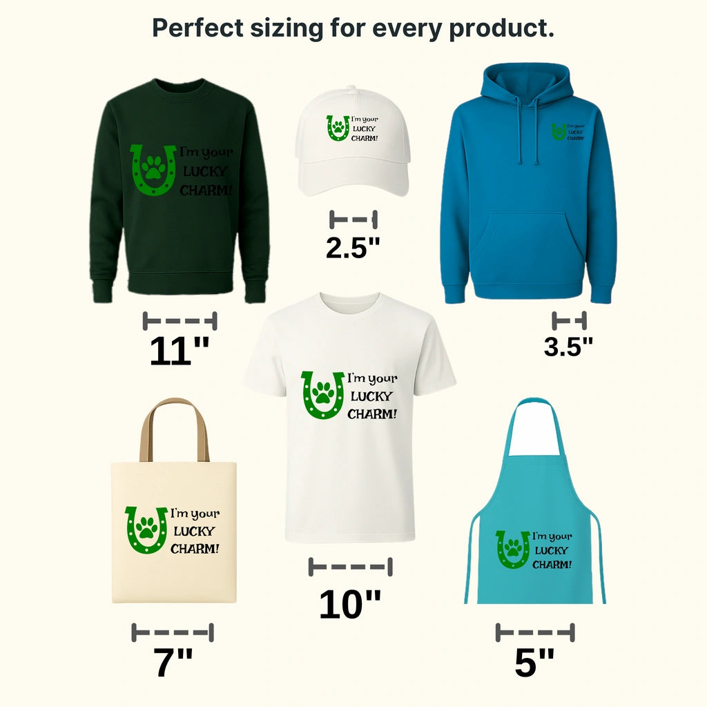 I'm Your Lucky Charm St. Patrick's Day Design - DTF heat transfer - transferlegend