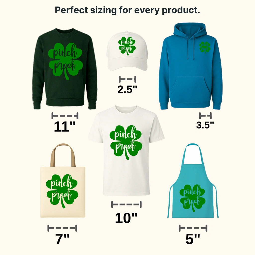 Pinch Proof St. Patrick's Day Design - DTF heat transfer - transferlegend