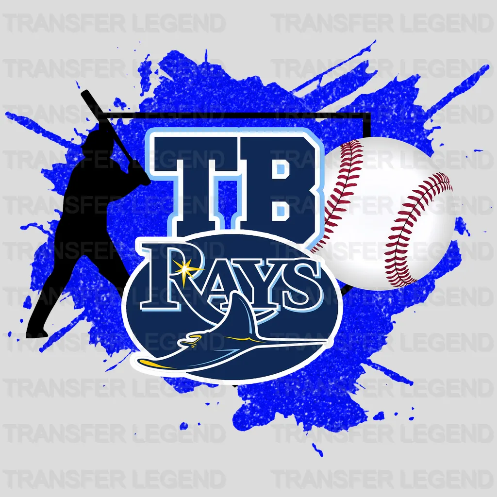 Tampa Bay Rays MLB Tampa Bay Tb DTF Iron On Transfer