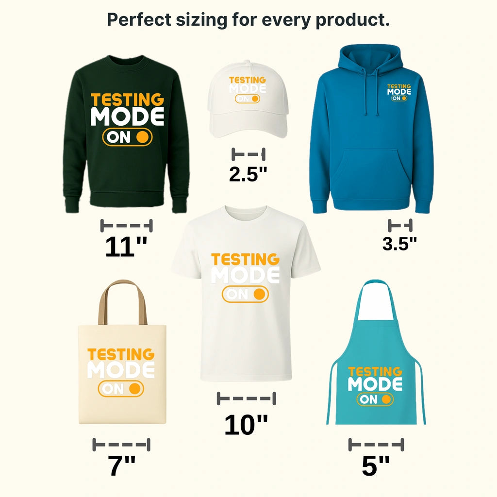 Testing Mode On Test Day Design - DTF Heat Transfer - transferlegend