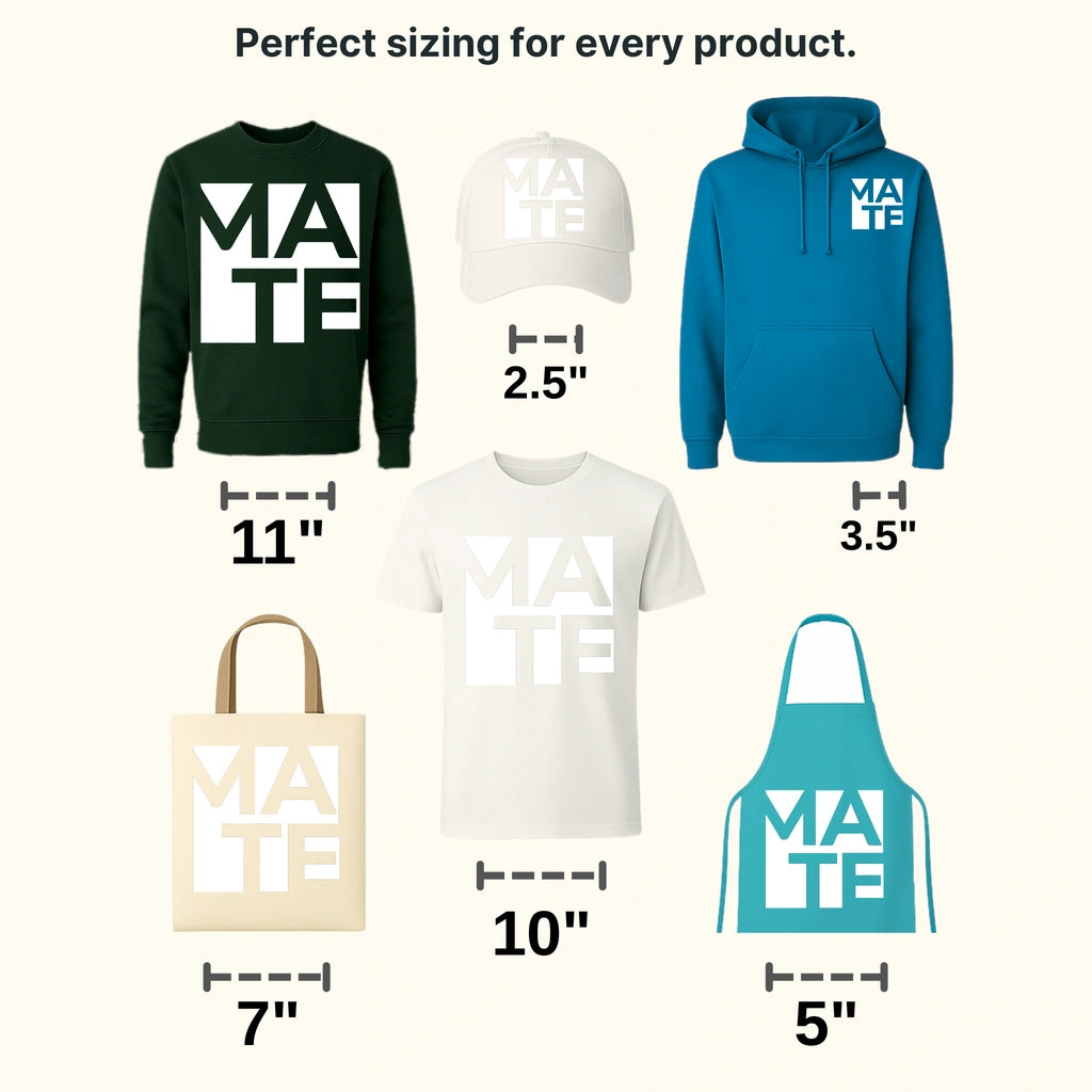 Mate Matching Couple Design - DTF heat transfer - transferlegend