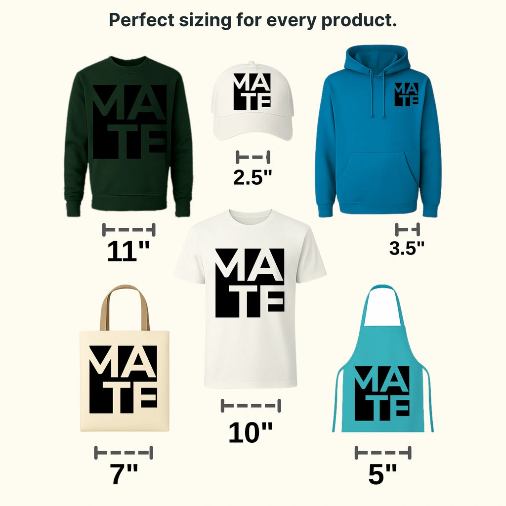Mate Matching Couple Design - DTF heat transfer - transferlegend