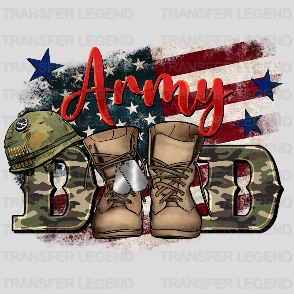 Army Dad Design - DTF heat transfer - transferlegend