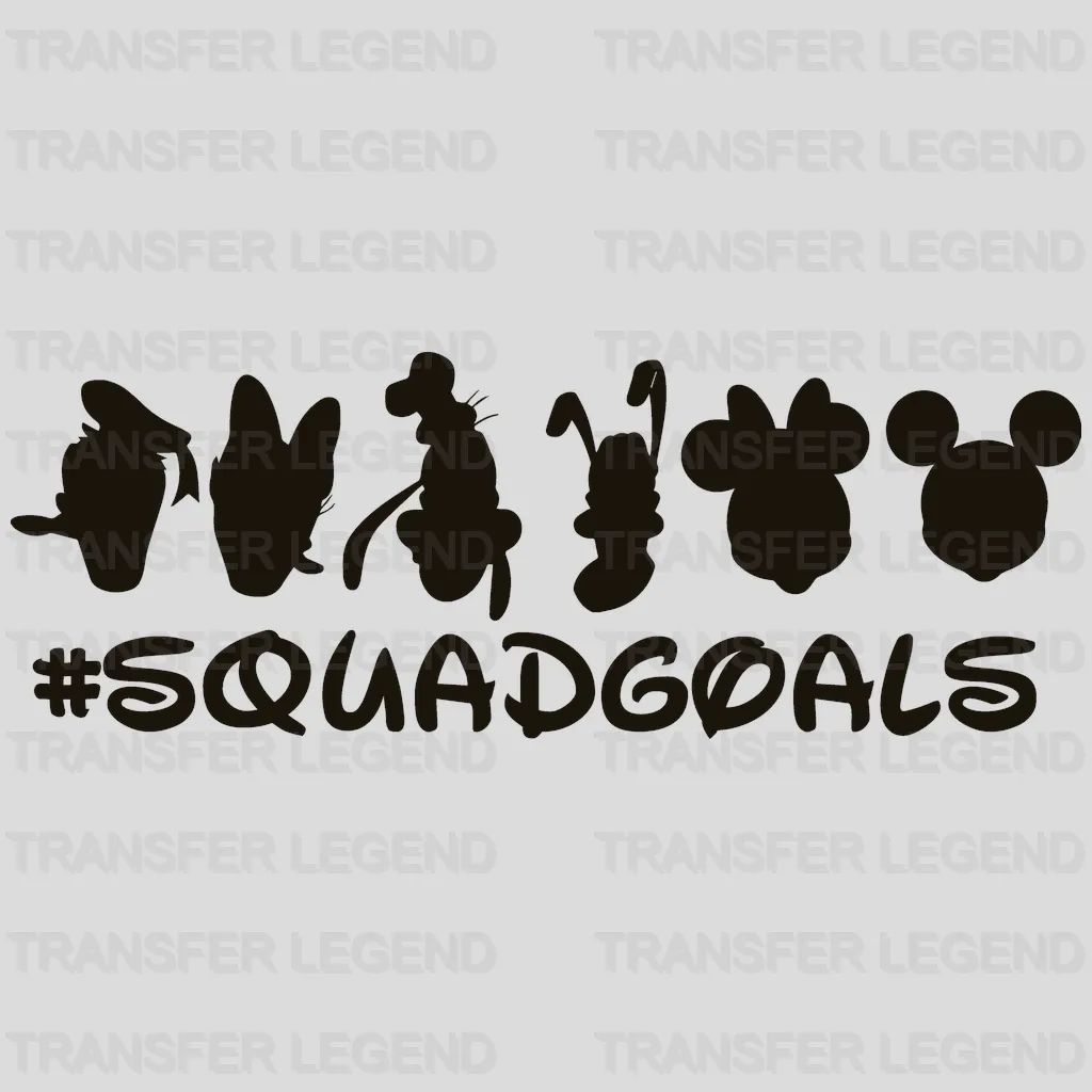 Freinds #Squadgoals Design - DTF heat transfer - transferlegend