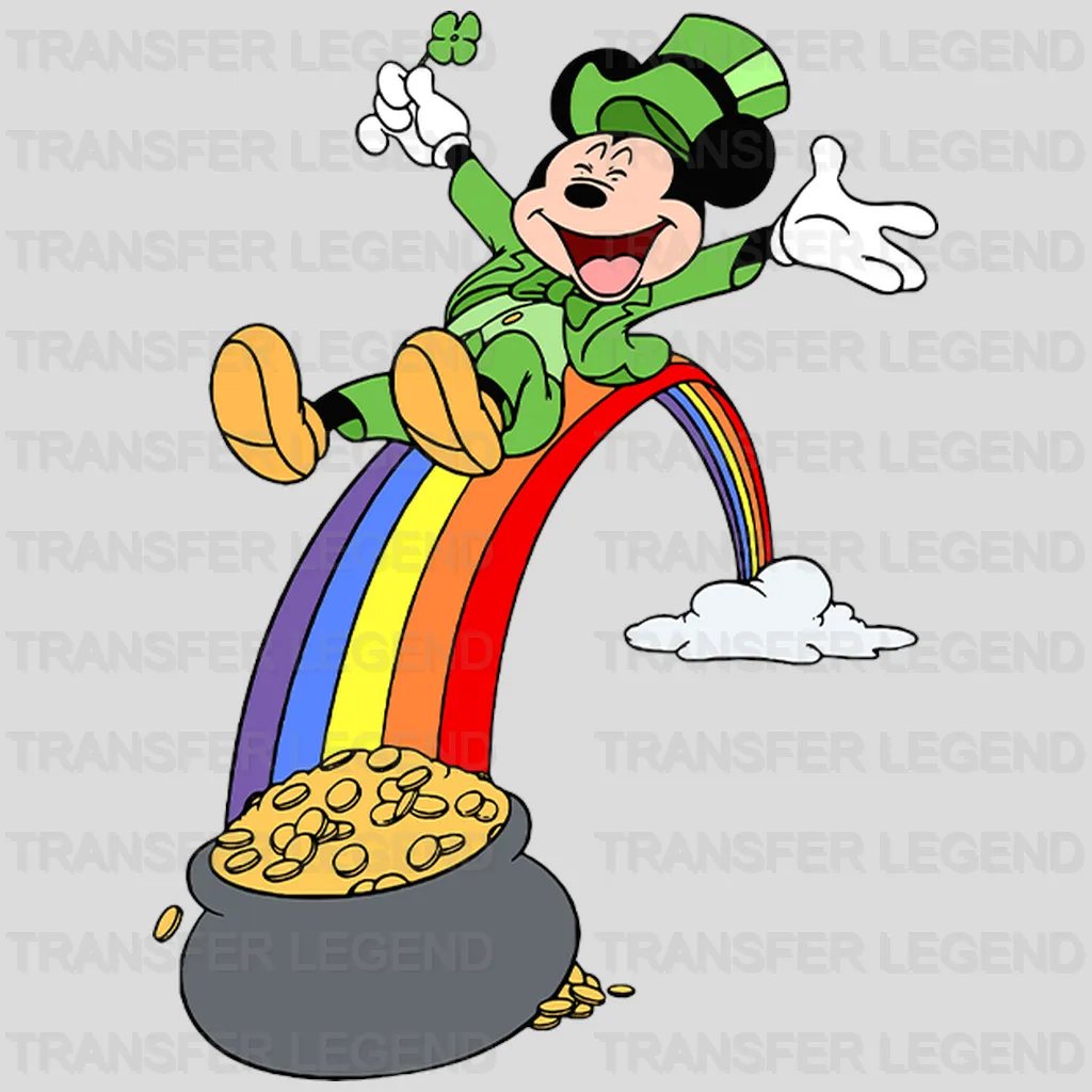 Cartoon St. Patrick's Day Design - DTF heat transfer - transferlegend
