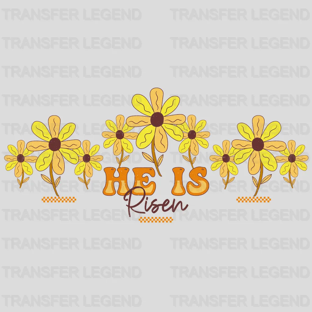 He Is Rsen Easter UV DTF Transfer Cup Wrap UV DTF Sticker - transferlegend