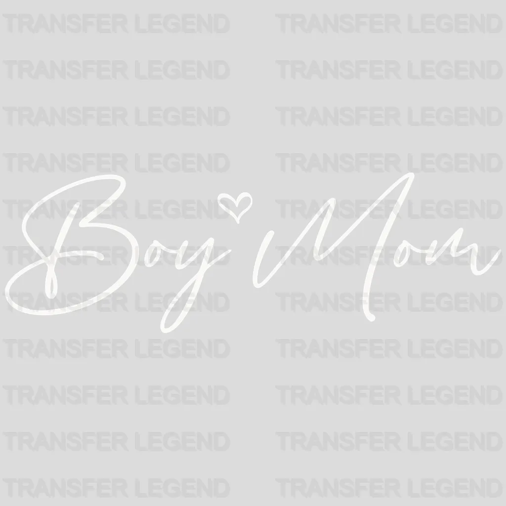 Boy Mom - Mothers Day - Pregnancy Announcement Design - DTF heat transfer - transferlegend