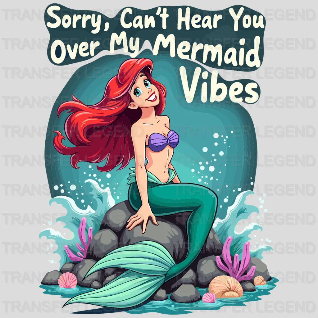 Sorry Can't Here You Disney Designs - DTF Heat Transfers