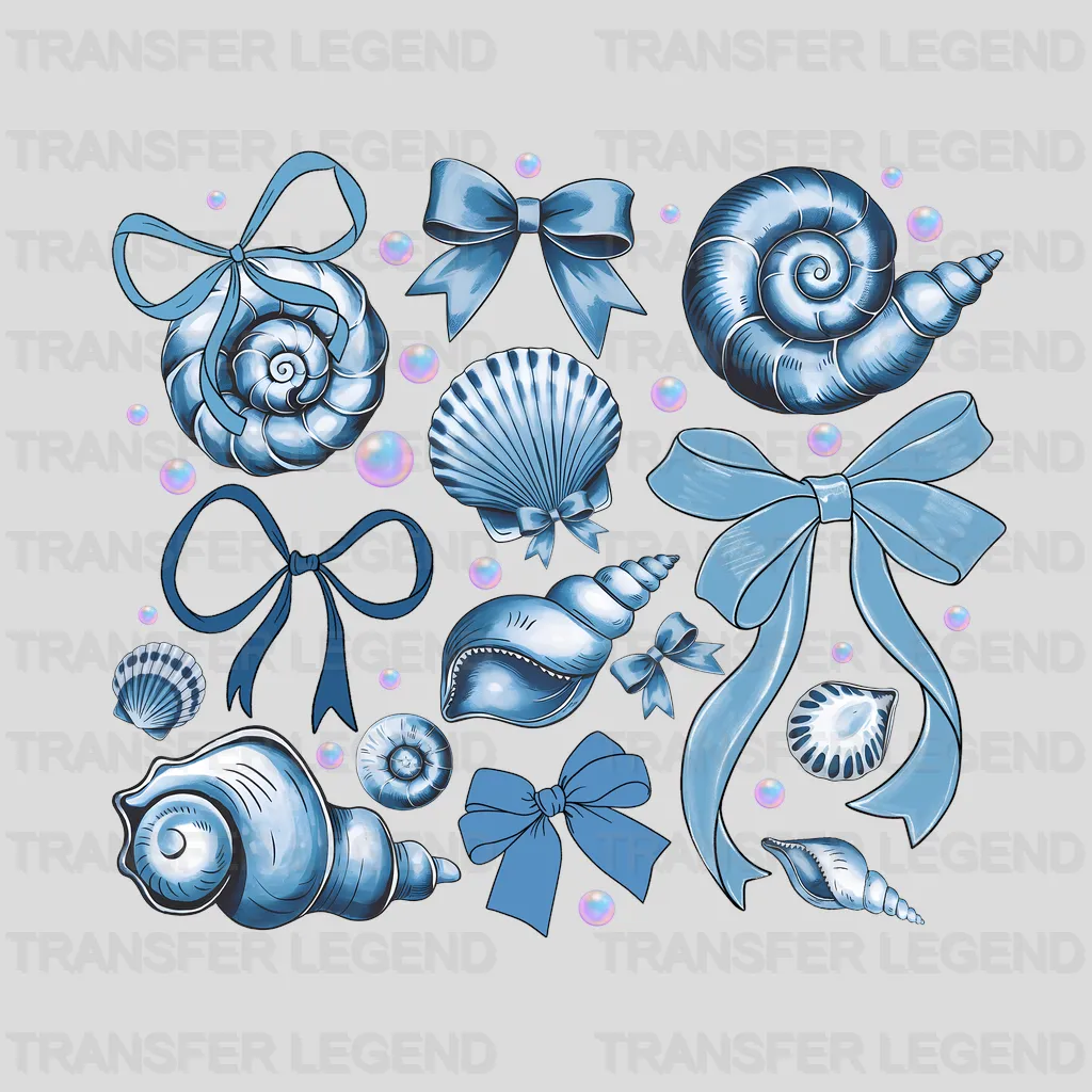 Blue Diamonds Summer Design - DTF Heat Transfers - transferlegend